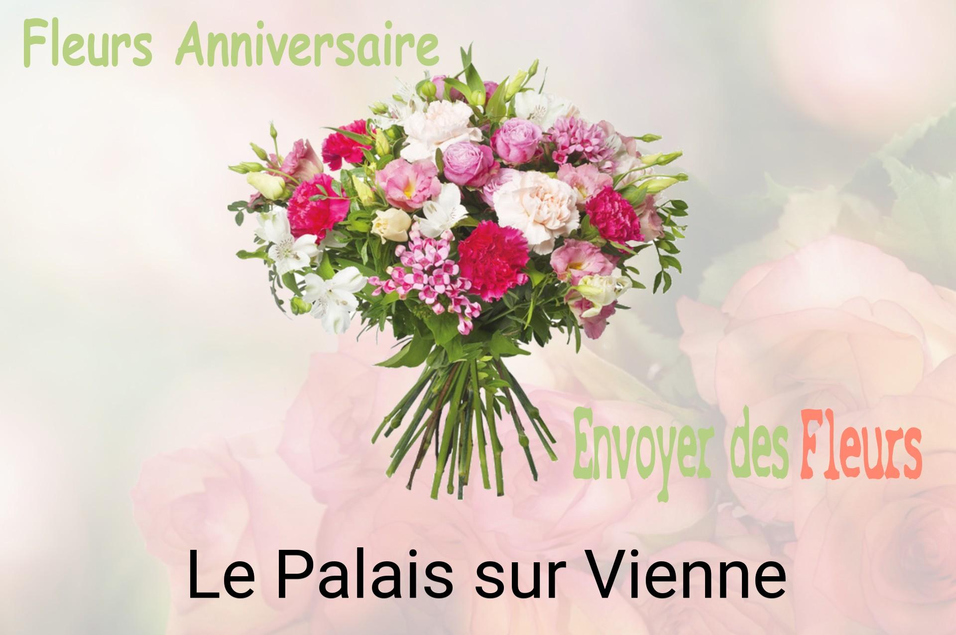 Bouquet de fleurs d’anniversaire livré à Le Palais-sur-Vienne