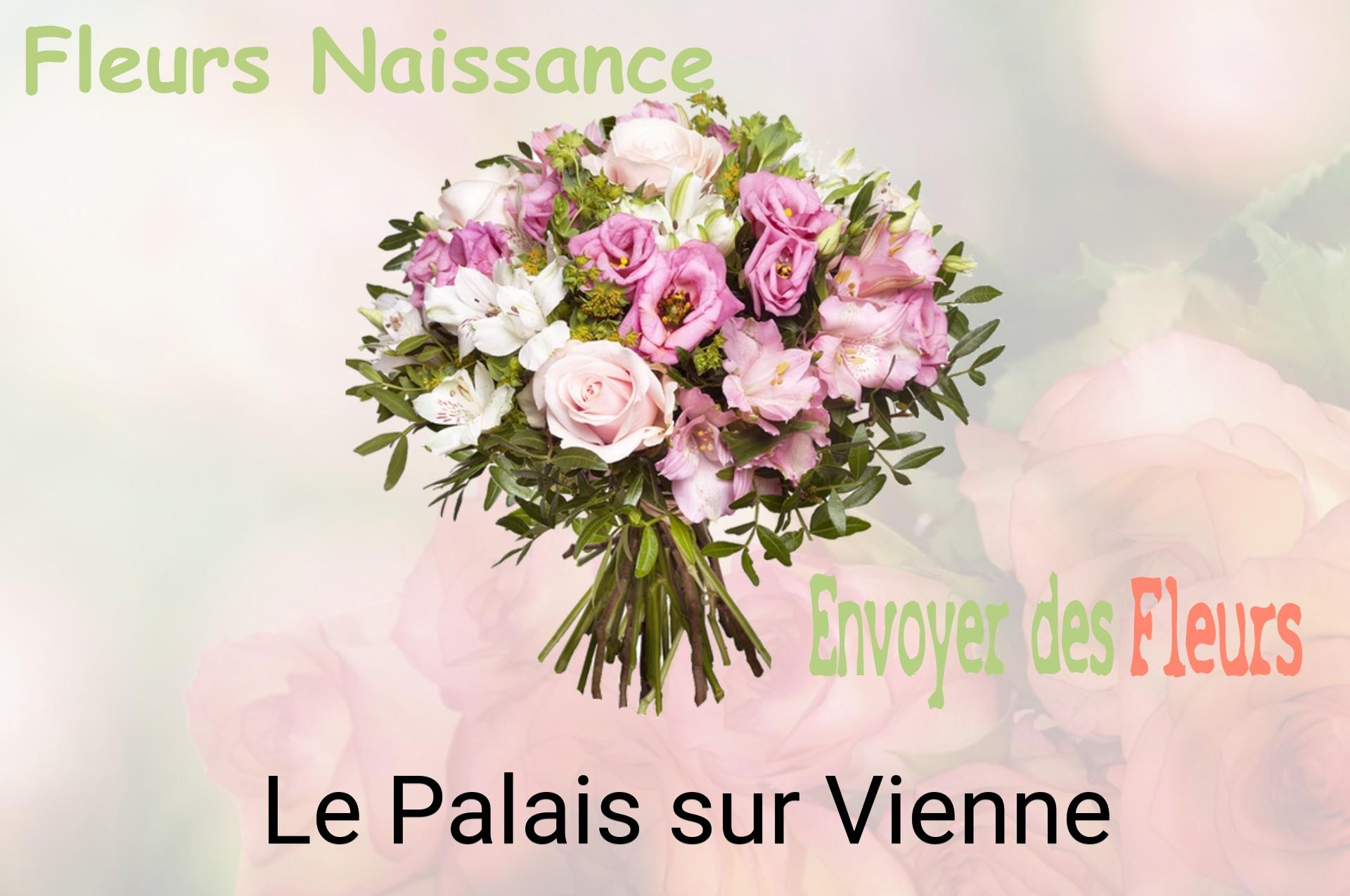 Bouquet de fleurs de naissance livré à Le Palais-sur-Vienne
