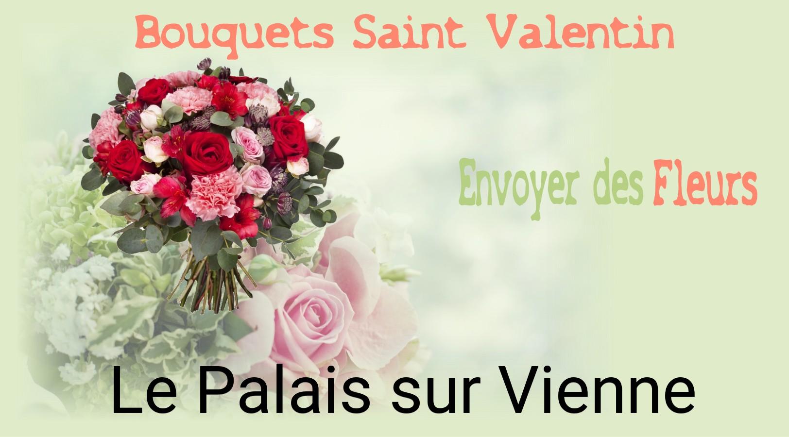 Roses de Saint-Valentin livrées à Le Palais-sur-Vienne